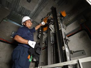 Elevator installation by JD Elevators PNG
