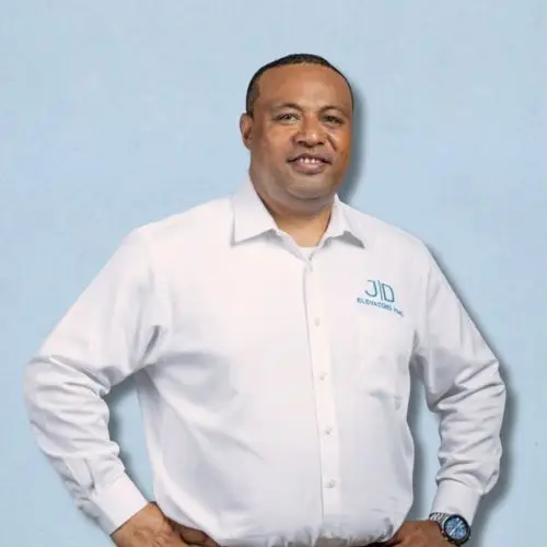 Lawrence Lahari - JD Elevators PNG team